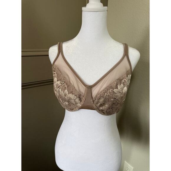 Bali One Smooth You Underwire Minimizer Bra 34DDD 3386 - Picture 3 of 5